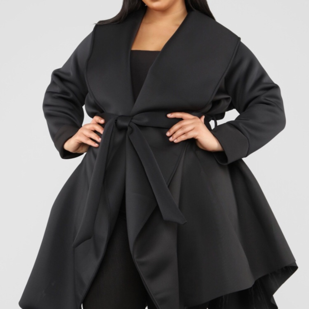 NWT fashionnova bow tie waist coat